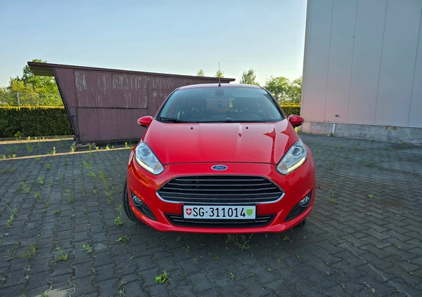 Ford Fiesta cena 33800 przebieg: 169000, rok produkcji 2015 z Radom małe 562